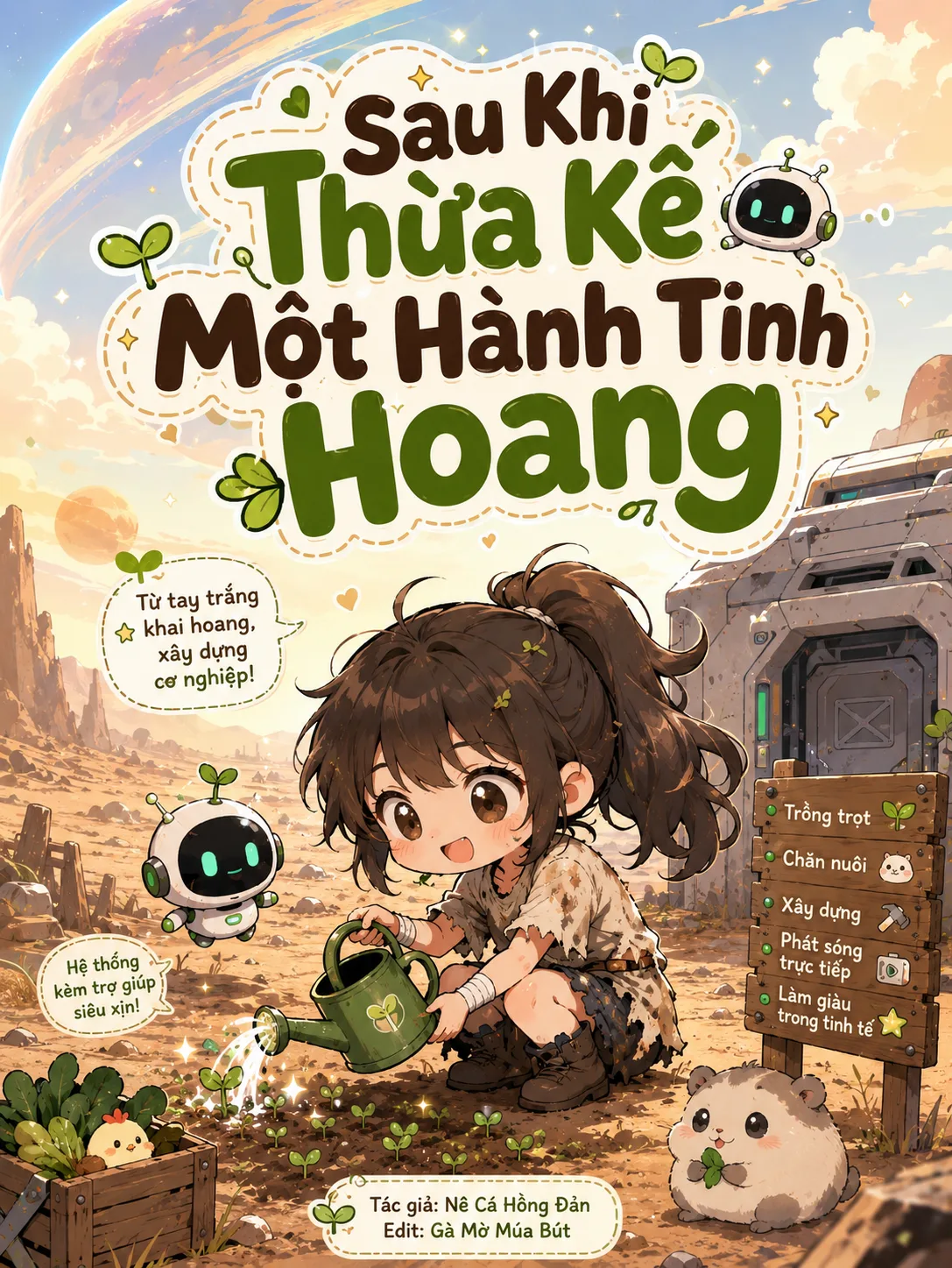 Sau Khi Thừa Kế Một Hành Tinh Hoang